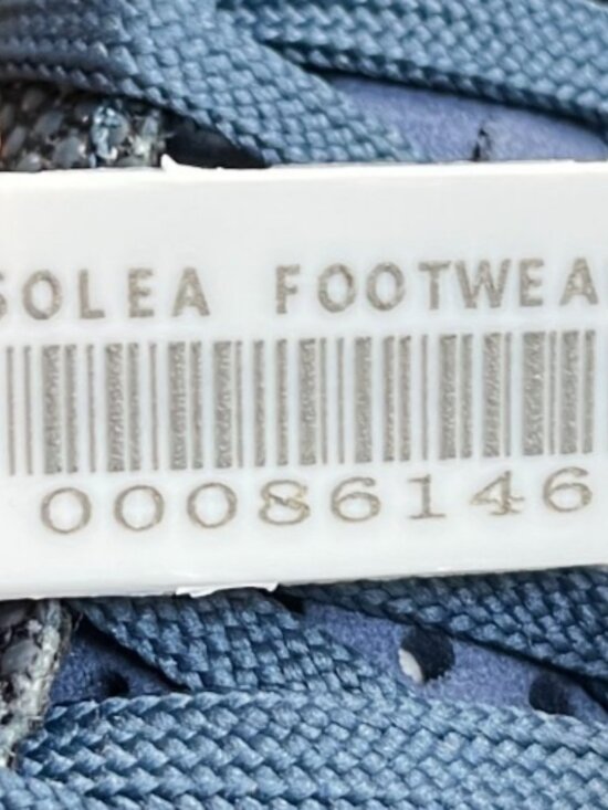 Nobull Dark Floral Gum Trainers Womens Size 8.5 Navy Blue Running Shoes Sneakers - Picture 10 of 10